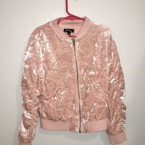 Pink girls jacket small